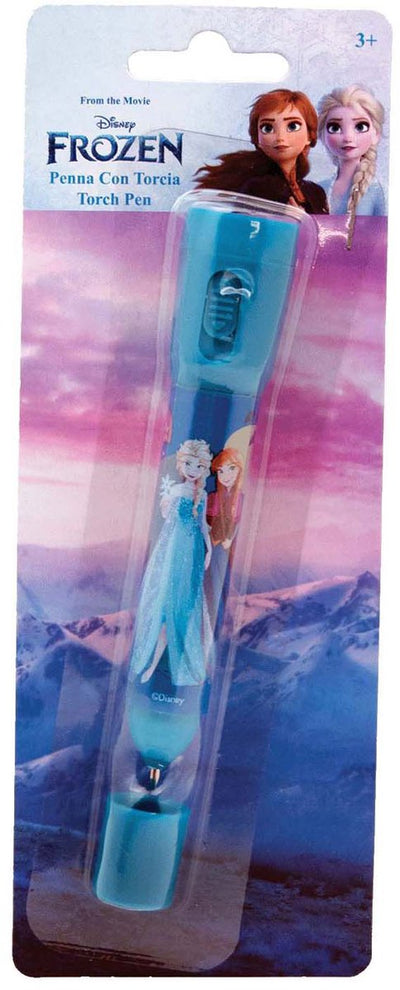 Torcia a penna Disney Frozen 2in1