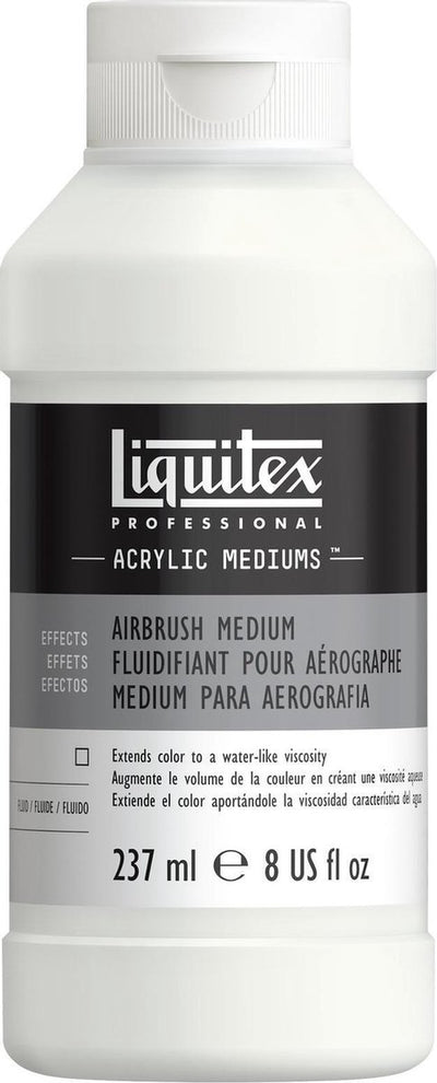 Liquitex 5908 aerógrafo profesional medio 237ml – aditivo acrílico, pintura para aerógrafo más delgada