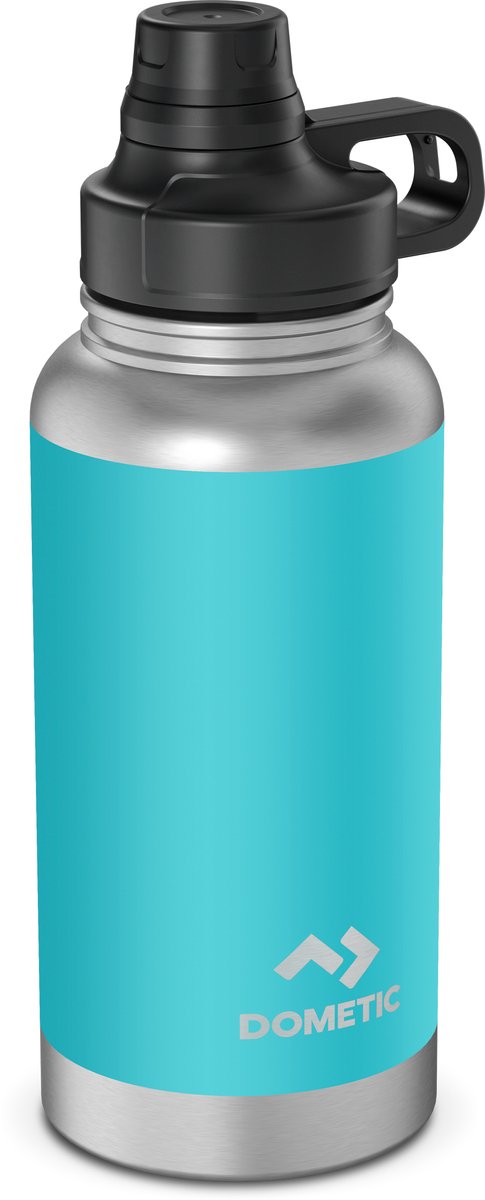 Botella termo isotérmica de acero inoxidable Dometic con tapa deportiva 900 ml laguna