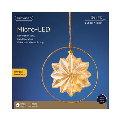 Stella Lumineo micro 15 LED ø 26cm