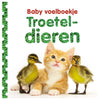 Folleto táctil del bebé de la casa central del libro para mascotas