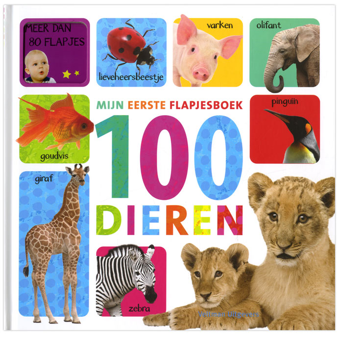 Mi primer libro solapa 100 animales.