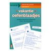 Deltas vakantie oefenblaadjes naar groep 8