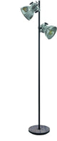 Eglo barnstaple vloerlamp - e27 - 158 cm - bruin zwart