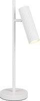 Trio soka - lámpara de mesa - blanco mate - excl. 1x gu10 5 w - interruptor de cable