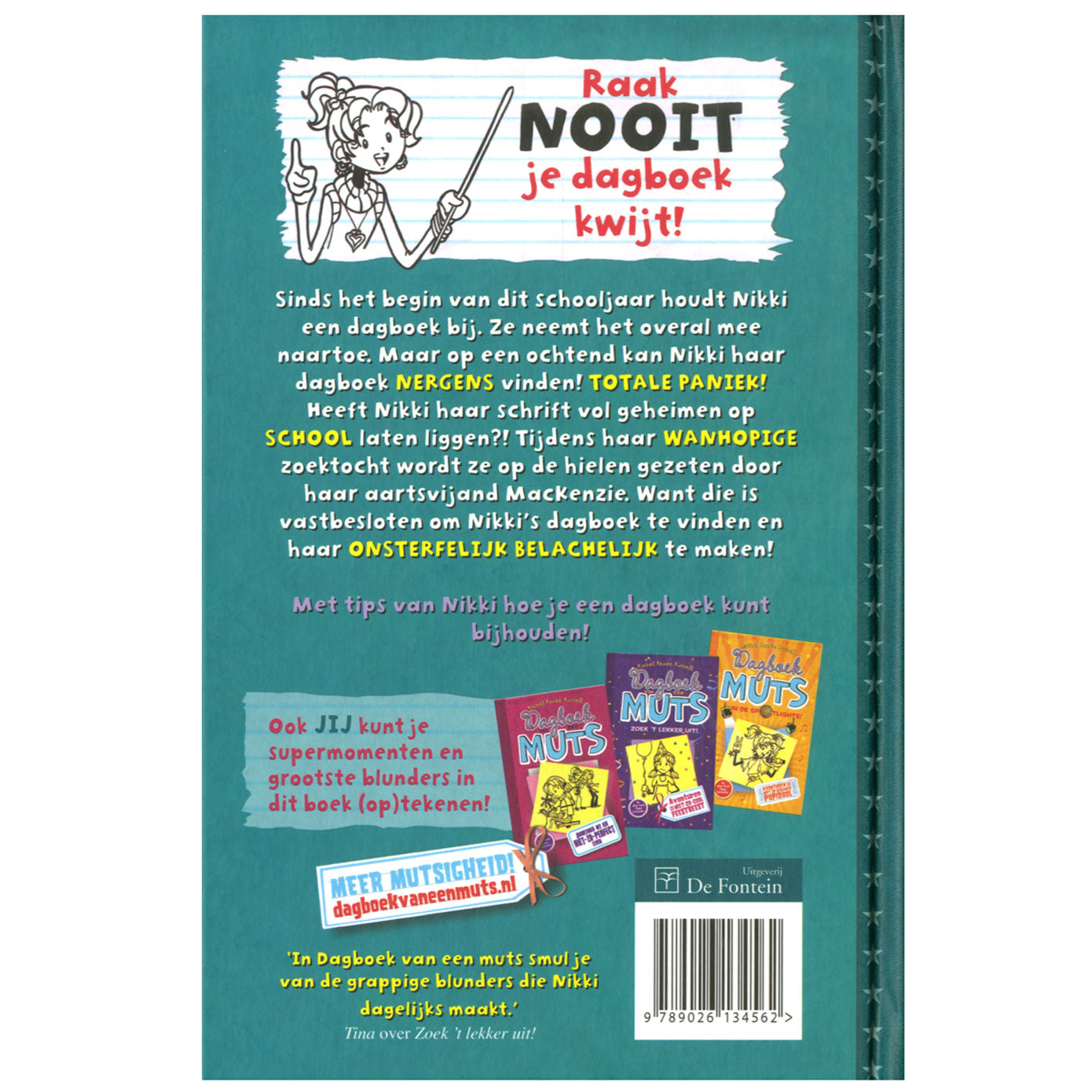 Centraal boekhuis dagboek van een muts - mijn gemuts