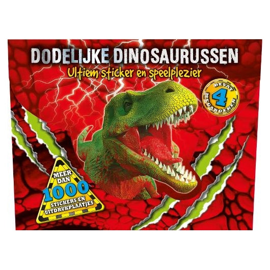 Dinosaurios Stickerboek