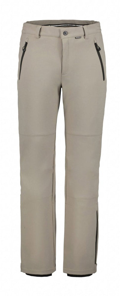 Pantaloni da sci softshell da uomo Icepeak Frankfurt - grigi - 50
