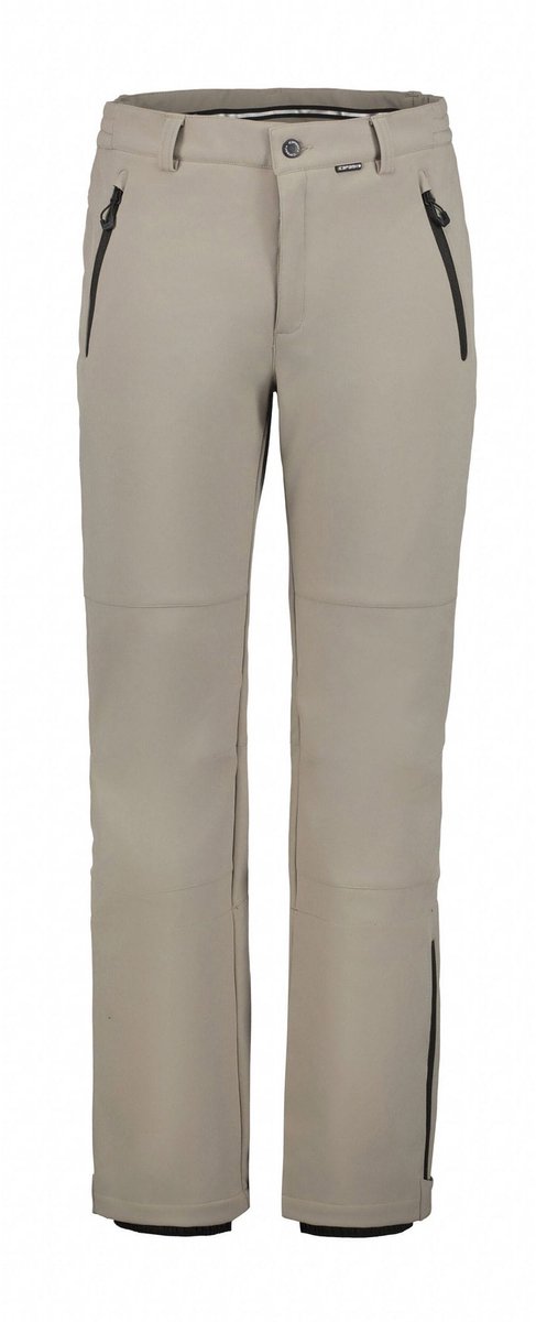 Pantaloni da sci softshell da uomo Icepeak Frankfurt - grigi - 50