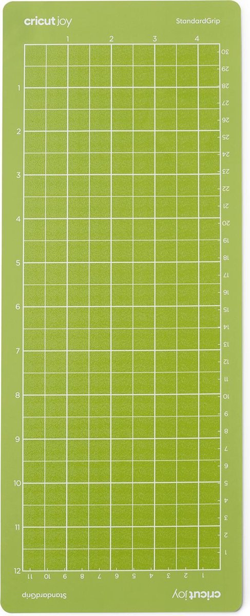Cricut - tappetino con impugnatura standard Joy - 11,4 x 30,5 cm - verde scuro