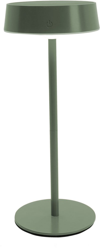 Lámpara de mesa Eglo simeri - recargable (hasta 22 horas de luz) - solar - 31 cm - verde - inalámbrica - regulable - interior y exterior