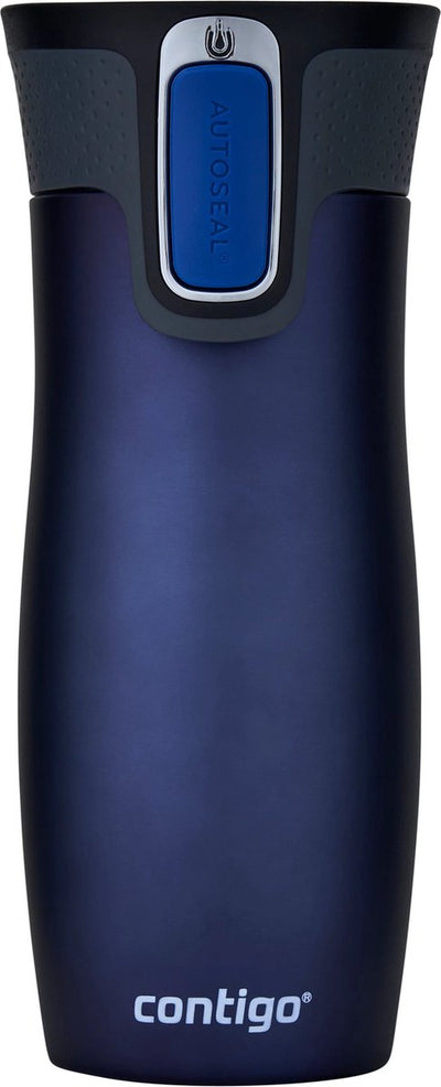 Tazza termica Contigo West Loop con chiusura automatica, tazza termica, 470 ml - Monaco