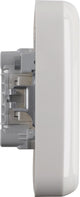 Busch-jaeger refl inbouw contactdoos polar wit 2-voudig randaarde