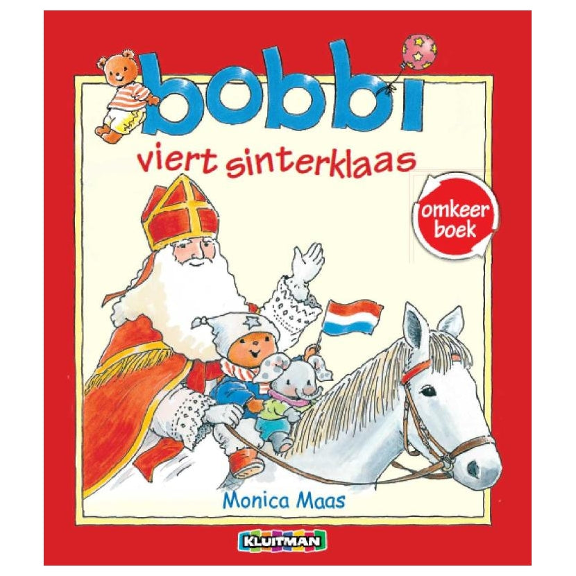 Bobbi celebra sinterklaas celebra el libro de giro de Navidad