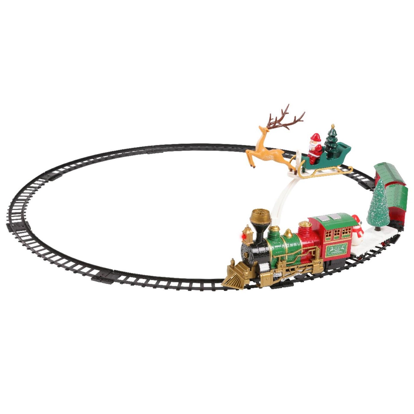 Decoris Treno di Natale 90x90cm