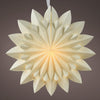 Lumineo estrella LED cartón 40cm con temporizador