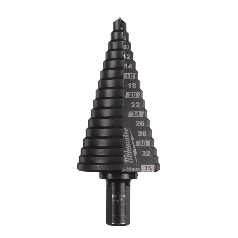Milwaukee cobalto 6 a 35 mm - 1 ud broca escalonada cobalto 6-35 mm pasos 2 mm - 48899395