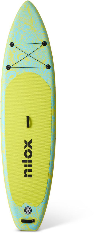 Nilox sup wai 335x84x15 cm - inclusa pompa a pale - per principianti e avanzati - portata fino a 150 kg