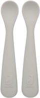 Jollein - cuchara (turrón) - silicona - cuchara para bebé, vajilla para bebé - 2 piezas - 6-18 meses