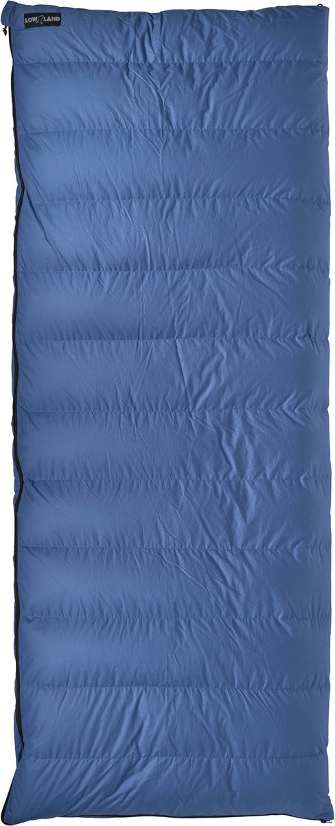 Sacco a pelo in piuma da esterno Lowland - cc 1 - 200 x 80 cm - 1725 gr - 0°c - cotone