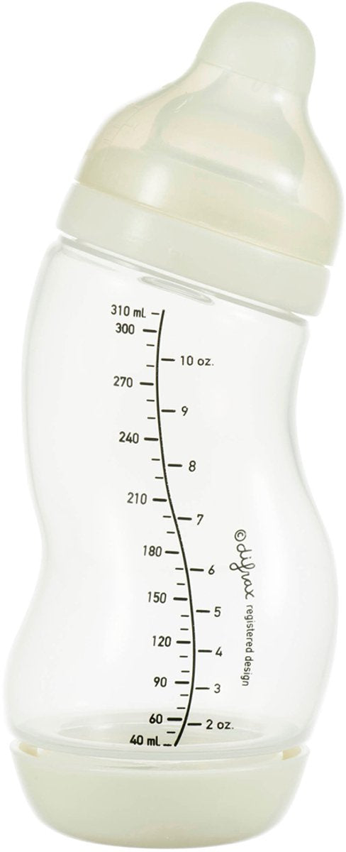 Biberon Difrax largo - 310 ml - crema - 1 pezzo - biberon s - anti coliche