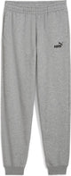 Puma ess n. 1 pantaloni della tuta con logo fl b pantaloni unisex - grigio erica medio