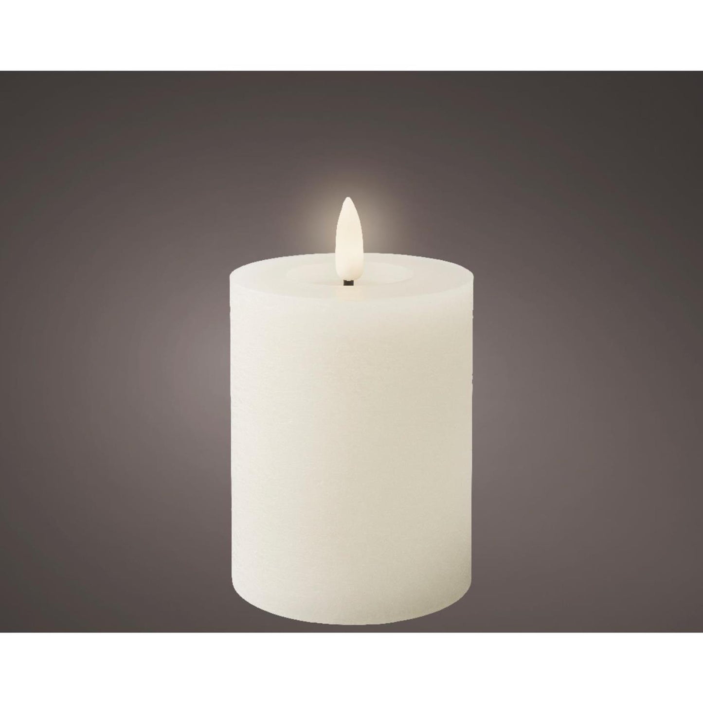 Vela LED Lumineo cera blanca ø7xh11,2cm