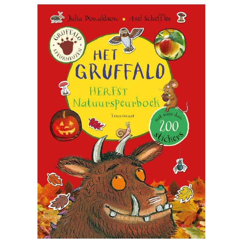 Casa central del libro gruffalo otoño naturaleza libro de búsqueda