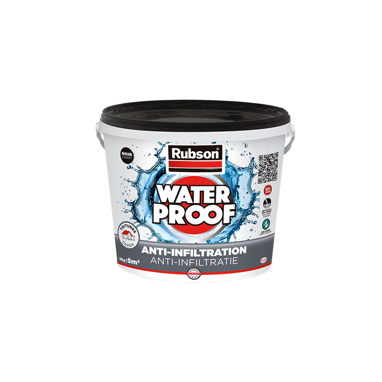 Rubson 1009517 - anti-infiltrazione nero 5kg | 1 pz