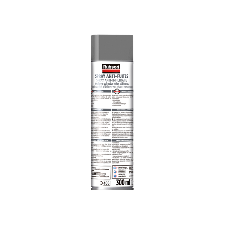 Rubson 1062665 - aquablock grigio 300ml | 2 pezzi