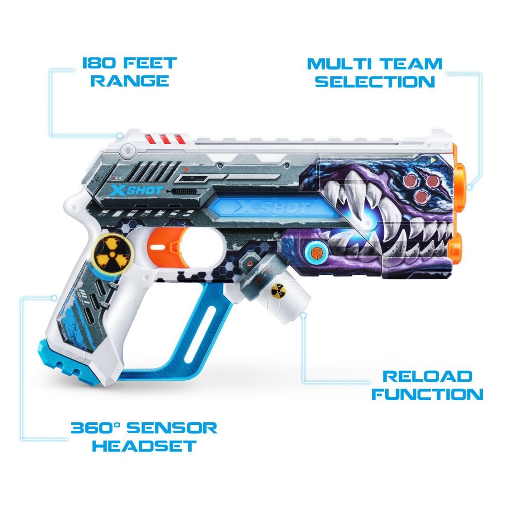 Zuru Zuru X-Shot Skins Laser 360 Blaster 2 Pacchetto