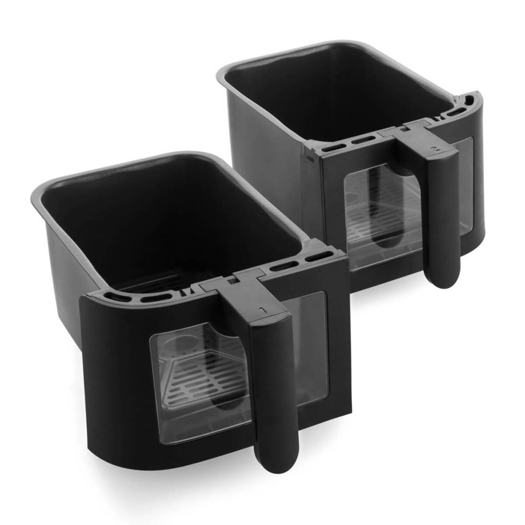 Greenpan Bistro Airfryer 2x4l 3000 vatios negros