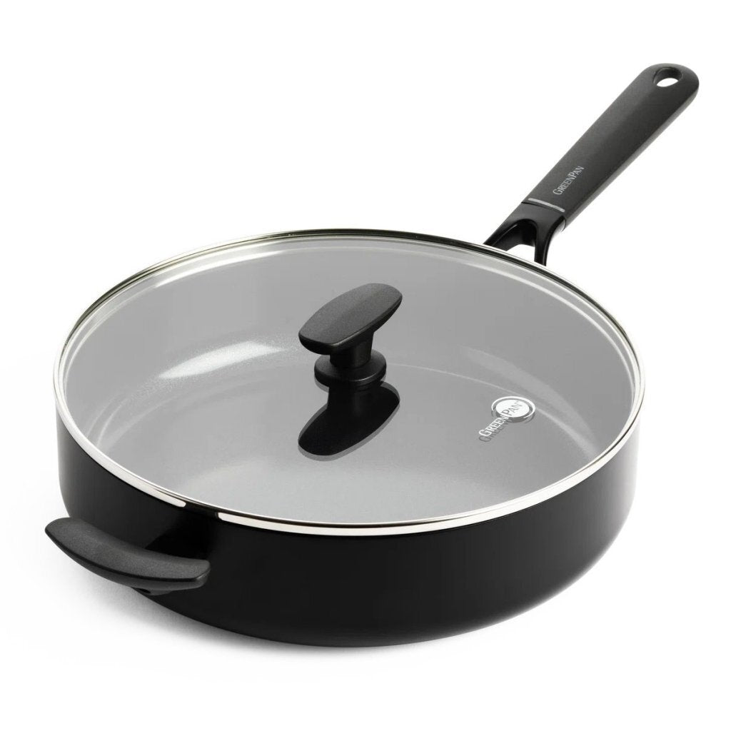 Greenpan Smart Collection Ceramic Stew Pad con coperchio 28 cm nero
