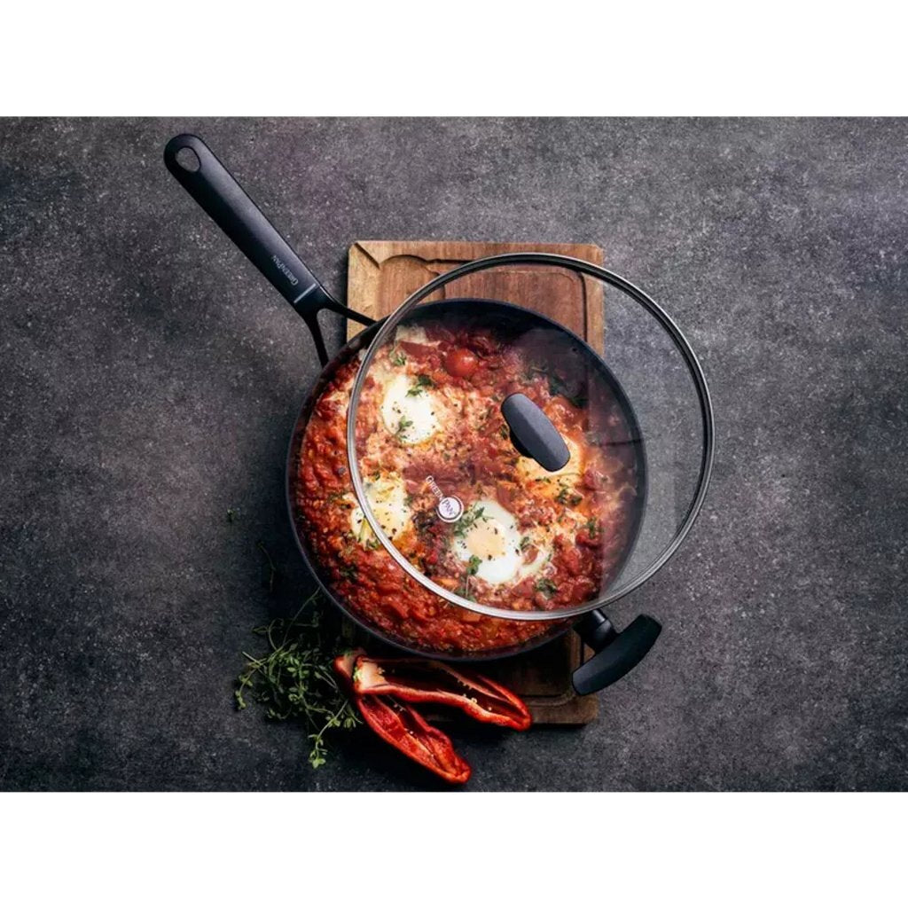 Greenpan Smart Collection Ceramic Stew Pad con coperchio 28 cm nero