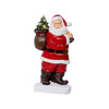 Lumineo beeld kerstman led 9x19,5x31,5cm