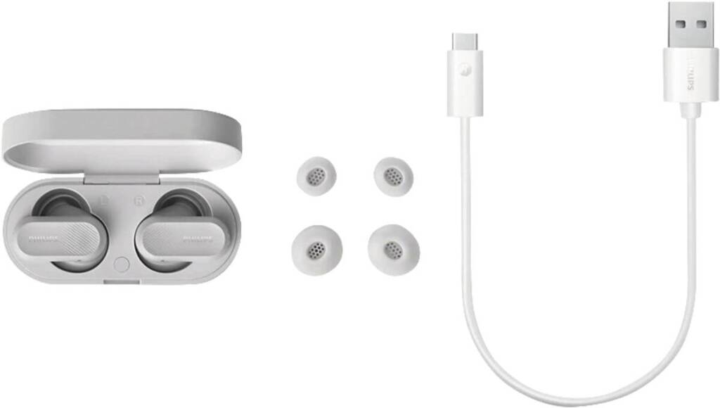Auricolare bluetooth in-ear true wireless Philips tat3509wt bianco