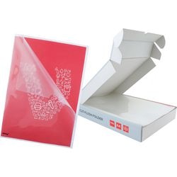 L-covers office depot deluxe transparente 100 piezas