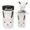 Peluche in tubo, il giovane lama 33 cm