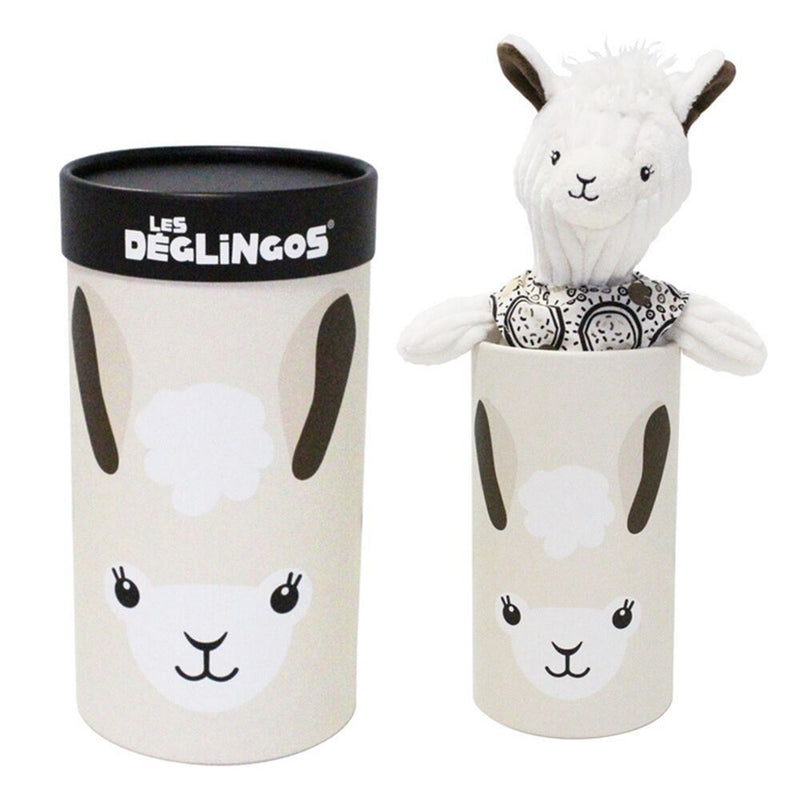 Peluche in tubo, il giovane lama 33 cm