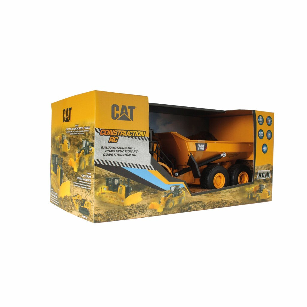Carrera 1:24 rc cat 745 kiepwagen