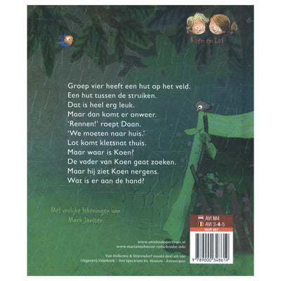 Centraal boekhuis de hut van groep 4 - avi-m4