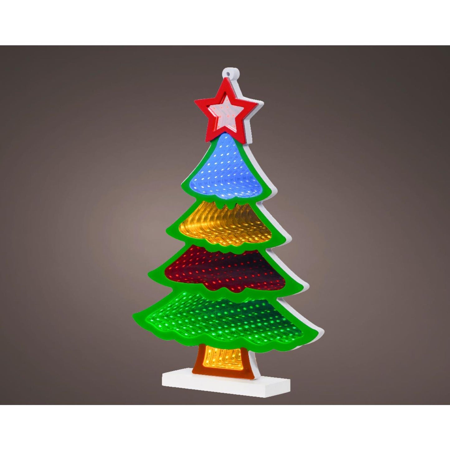 Lumineo infinity lights kerstboom led 21,5x32cm