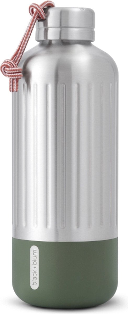 Black blum black+blum explorer thermos bottle - 850ml - green
