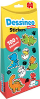 Pacchetto tema adesivi Jumbo dessineo - dinosauri, 4 anni+