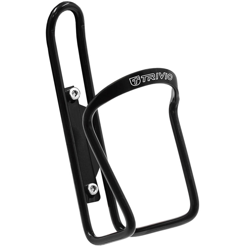 Trivio - portaborraccia in alluminio nero 5mm