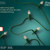 Lumineo fiamma luminosa 10lampade 396cm