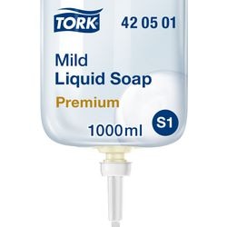 Tork sapone delicato per le mani 1 l trasparente profumato