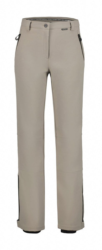 Pantaloni da sci softshell da donna Icepeak Frechen - grigi - 38