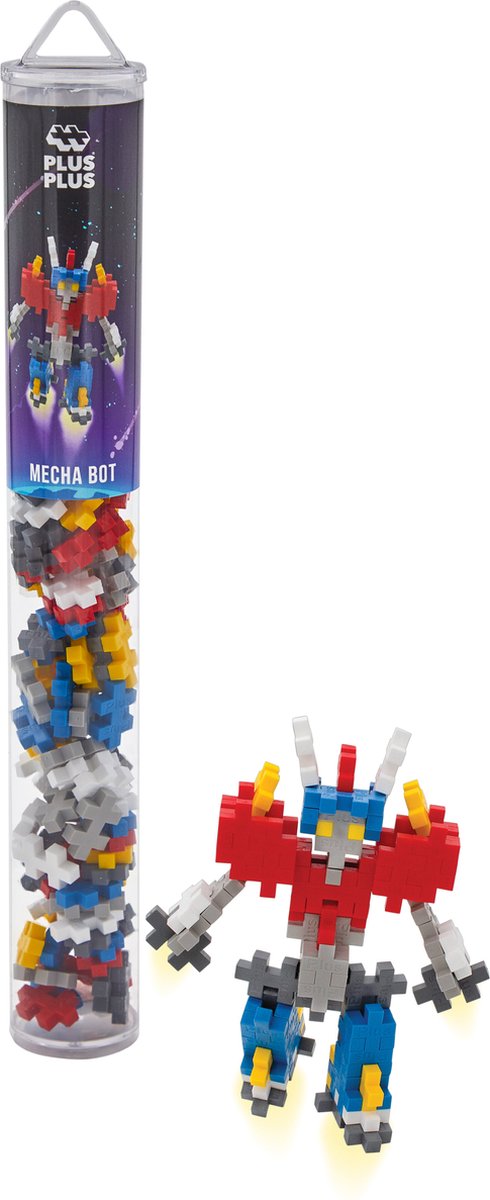 Plus plus tubo mecha bot plus-plus: 100 pezzi (4270)