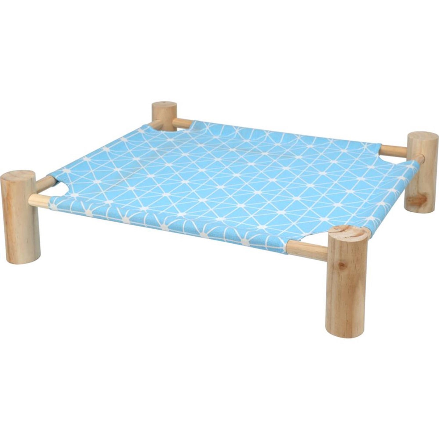 Pets collection dierenbed met hout onderstel